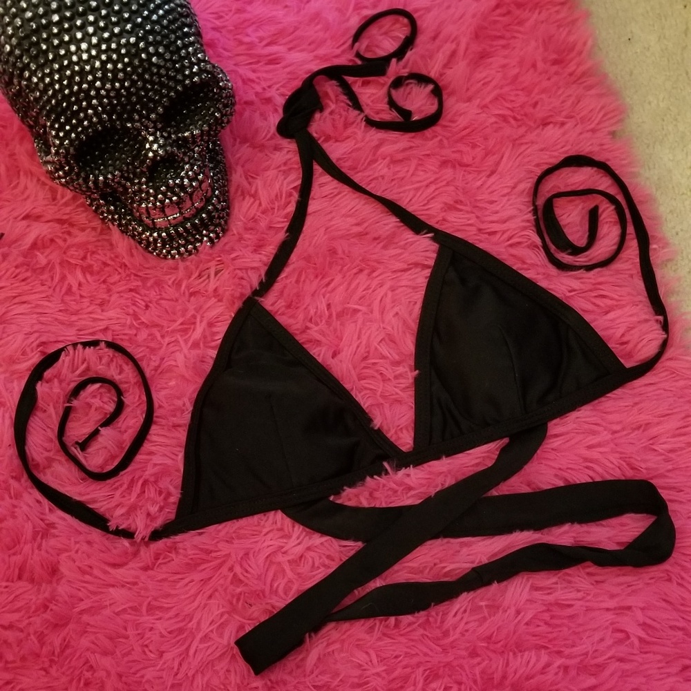 SOLD Criss Cross Bikini Top